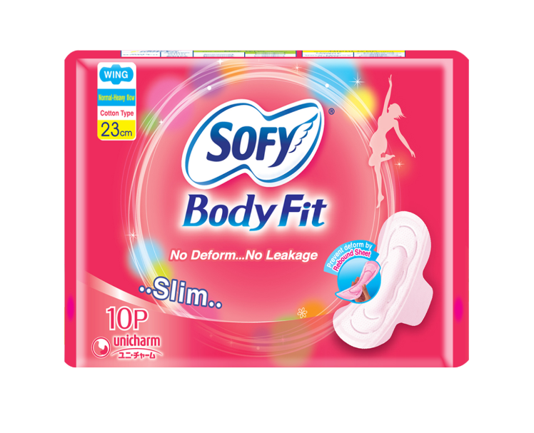 SOFY® Body Fit Day Slim Wing 23cm 10pads