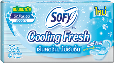 SOFY® Cooling Fresh Pantyliner